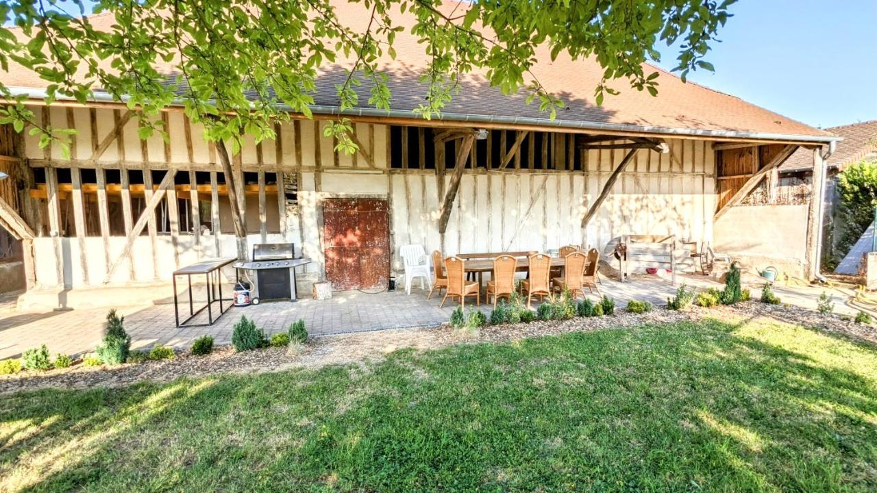 Maison Calme 14 Personnes, Piscine, Jardin Et Parking Buchères Exteriör bild